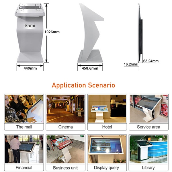 43 inch Stand Information Kiosk