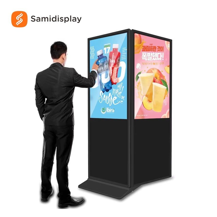 Floor Standing Advertising Display Digital Signage LCD