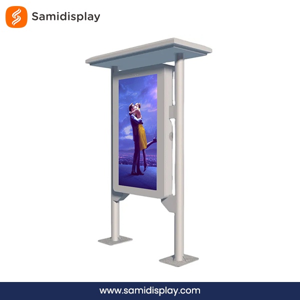 Freestanding Lcd Digital Display Outdoor Advertising Screen