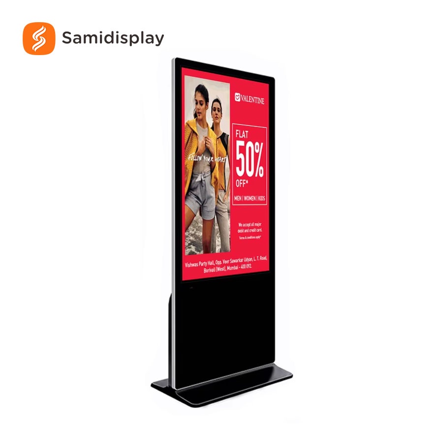 LCD Advertising Screen Floor Standing Digital Signage