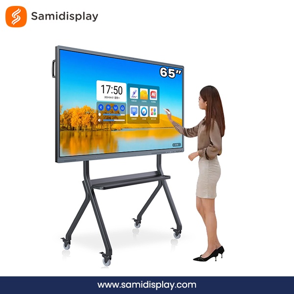 OEM 4K Interactive Whiteboard 65 Inch Touch Screen Smart Board for ...