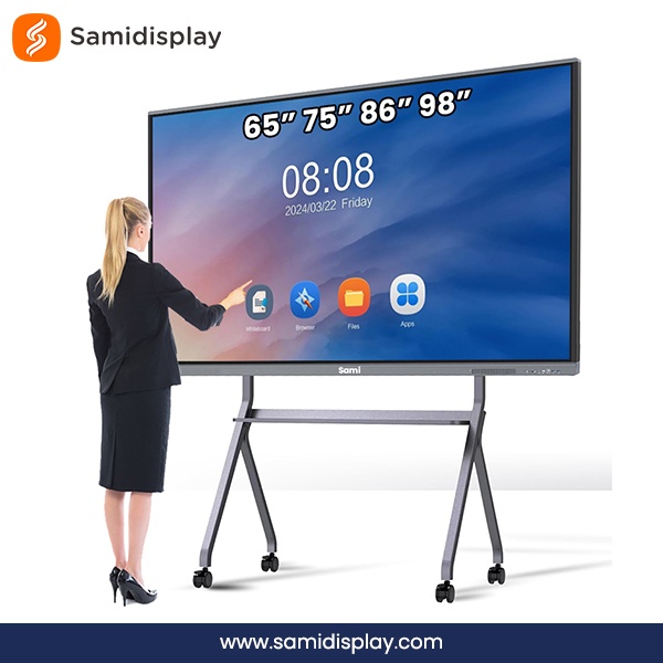 Smart Whiteboard Price Classroom Interactive Flat Panel 75 Digital Display