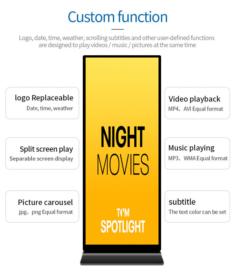Full screen kiosk