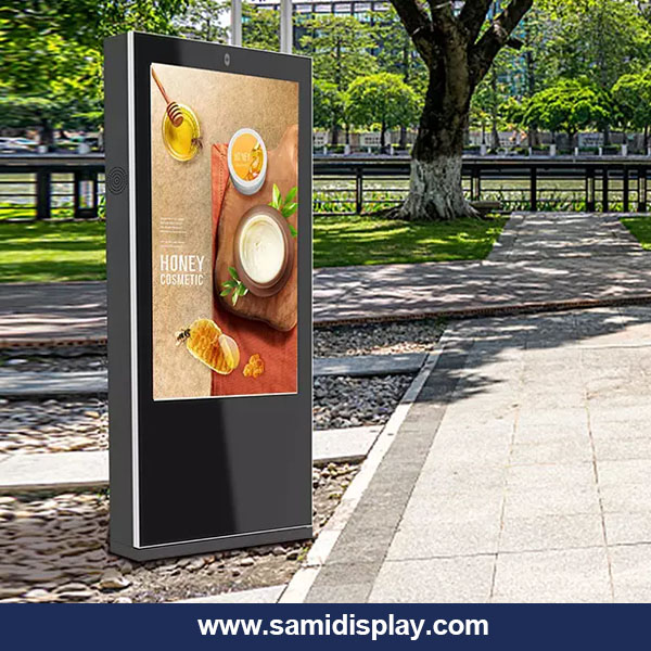 Samidisplay outdoor lcd digital signage for park