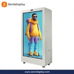 3D Hologram Transparent LCD Showcase Box