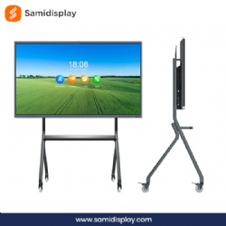 65 Inch Interactive Display Board Smart Classroom Whiteboard Flat Panel Price