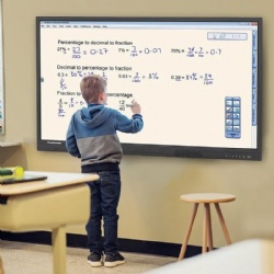 75 Inch Smart Interactive Whiteboard Marker Display Panel for Schools