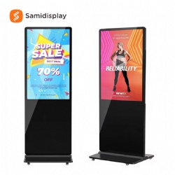 Android Touchscreen Floor Standing Digital Signage Kiosk