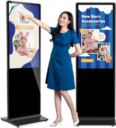 Floor Standing Touch Screen Digital Signage Kiosk