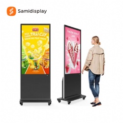 LCD Digital Signage Kiosk Vertical Advertising Display