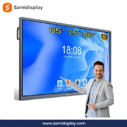 Smart Board 4K Display on Wheels for Home Office by Samidisplay