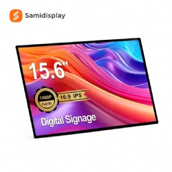 Supermarket Menu Board 43 Inch Digital Advertising Display