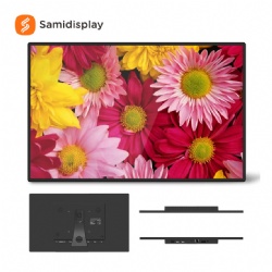 Supermarket Menu Board 55 Inch Retail Promotion Display